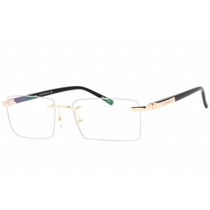 NWT Charriol PC75112-C03 58mm Shiny Gold Black Eyeglasses